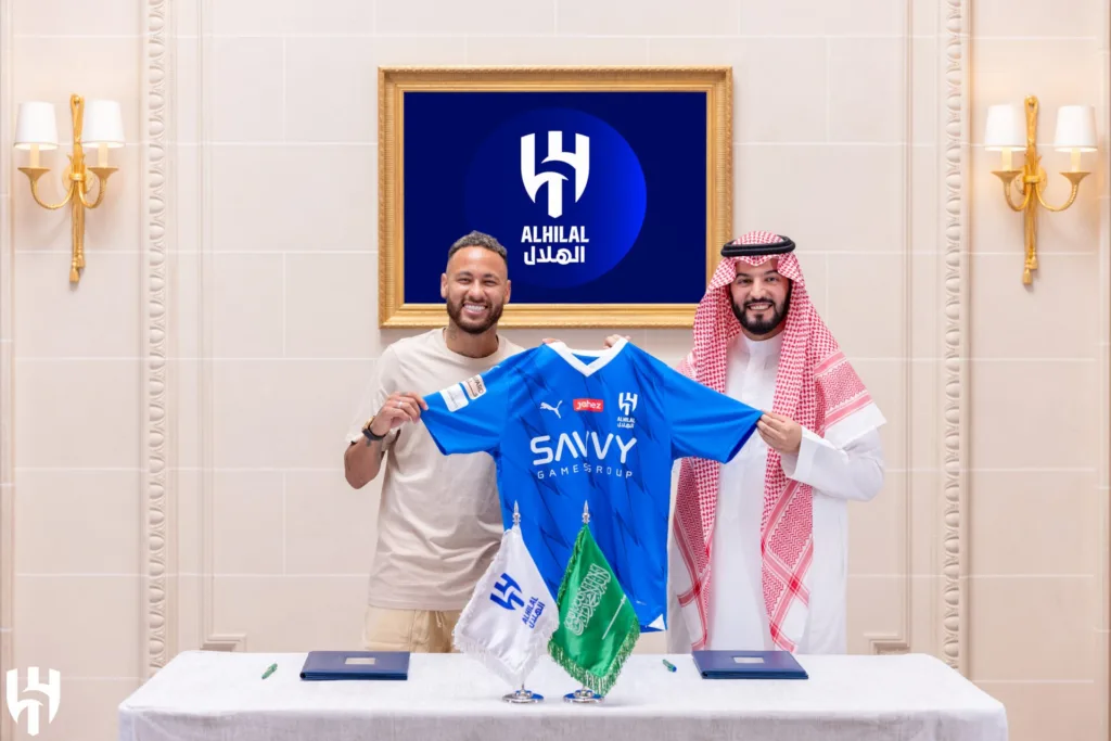 內馬爾效力Al-Hilal